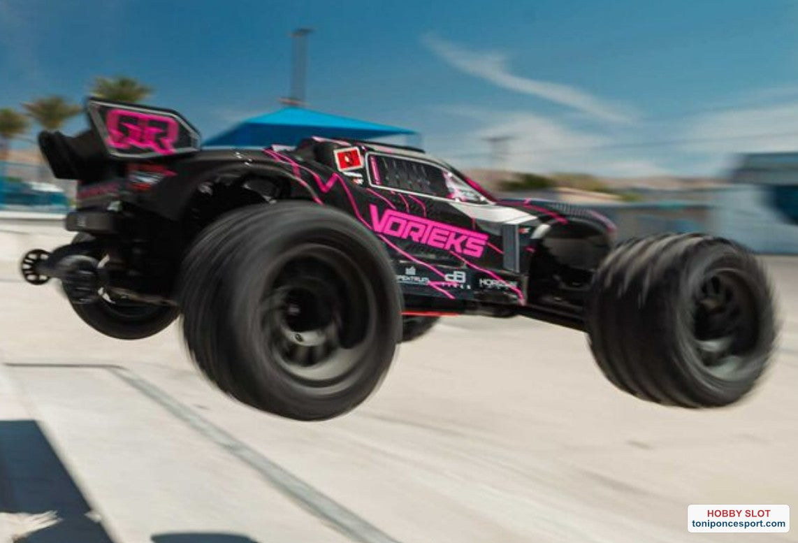 Monster VORTEKS 223S DSC 2WD RTR Brushless Stadium Truck Pink.