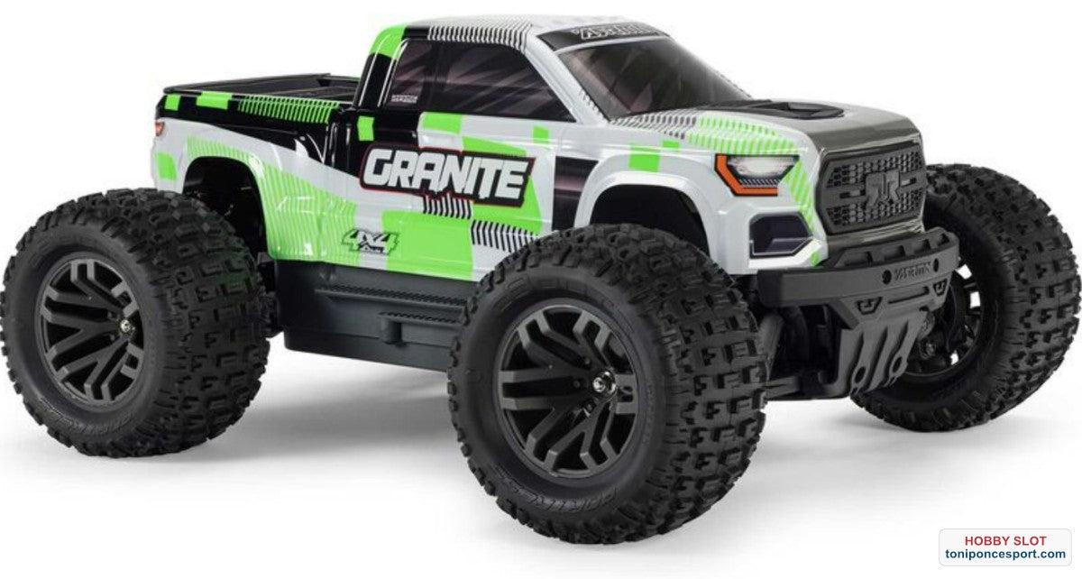 Monster Truck GRANITE MEGA 665 4X4 RTR Brushed Green.