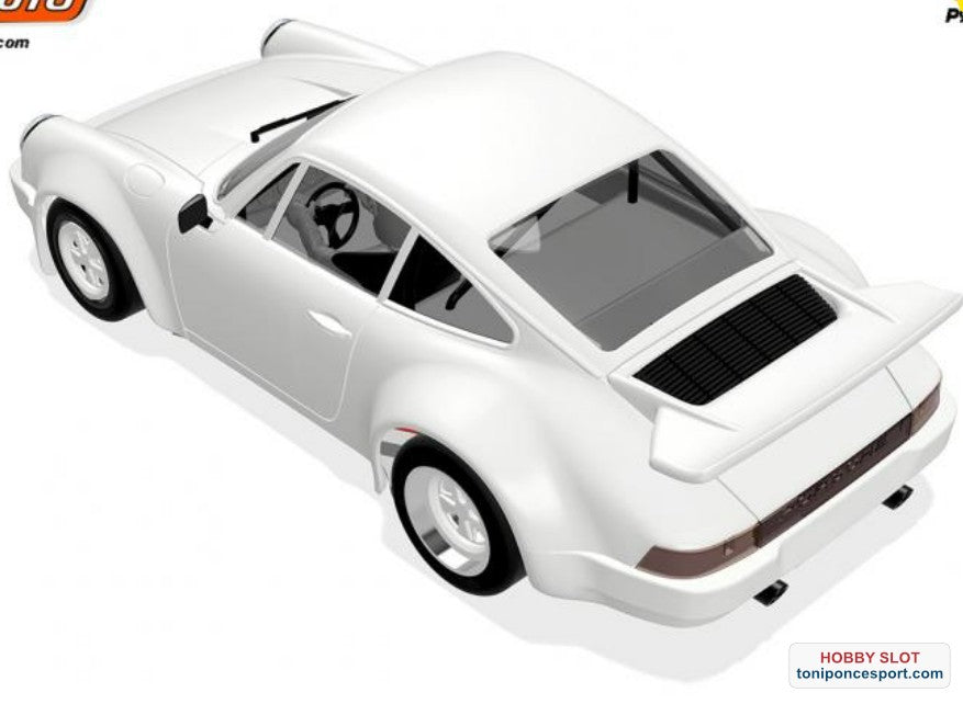 Porsche 911 Carrera RS 2.7 1973 White Racing Kit Anglewinder