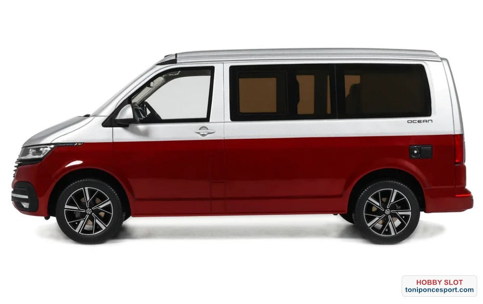 Volkswagen T6.1 California Ocean FORTANA RED / REFLEX SILVER 2021