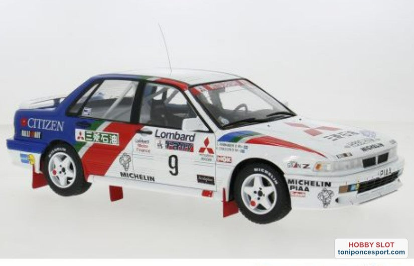 Mitsubishi Galant VR-4, No.9, RAC Rally, 1990 K.Eriksson/S.Parmander