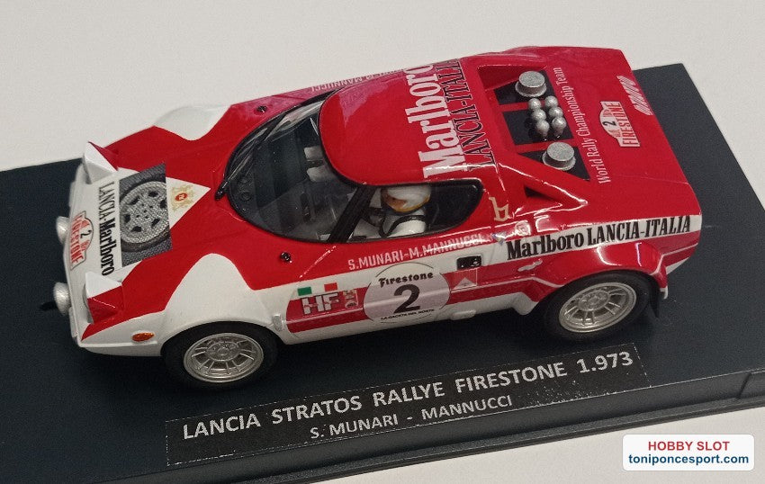 Lancia Stratos Rallye Firestone 1973 - S. Munari / Mannucci.