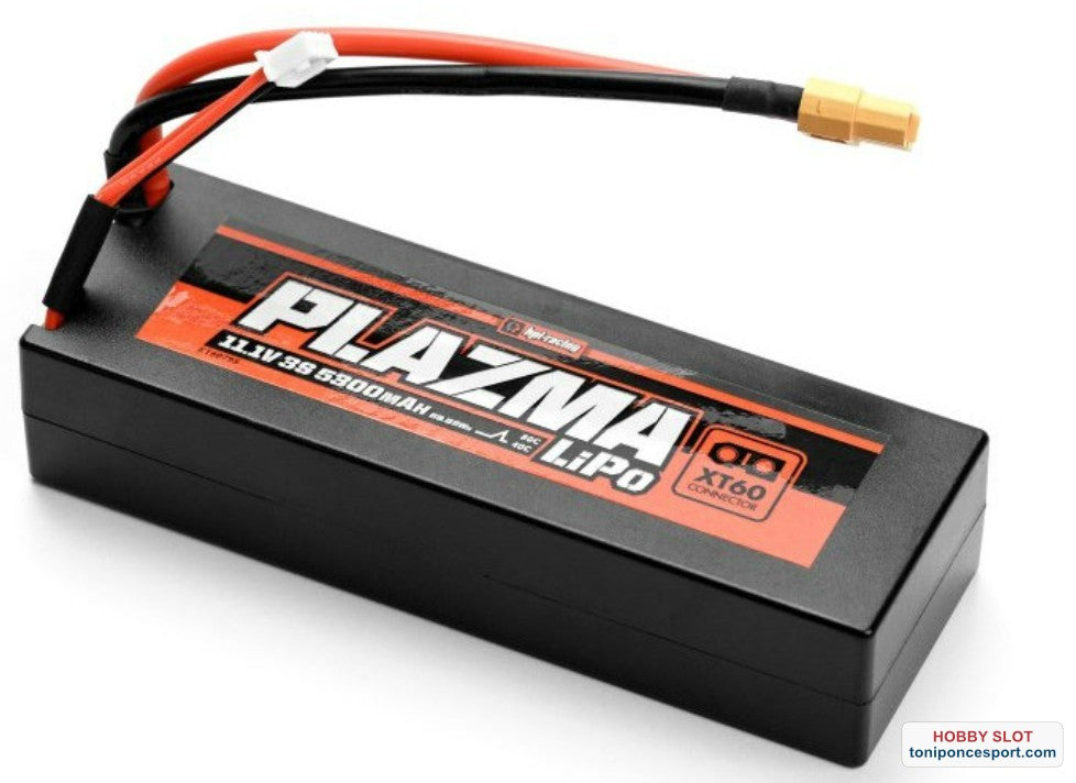 Bateria Plazma 11.1V 5300mAh 40C LiPo Pack 58.83Wh XT60