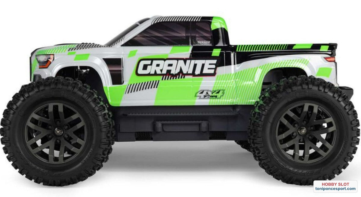 Monster Truck GRANITE MEGA 665 4X4 RTR Brushed Green.