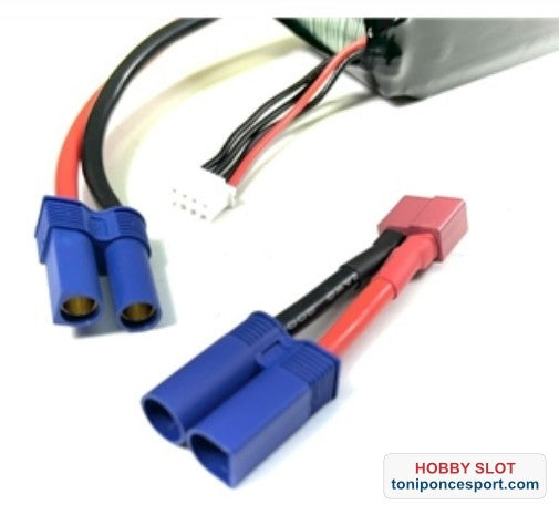Batería LiPo 3S 11,1V-50C 6000 SC EC5/T-Plug