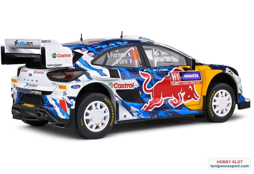 Ford Puma Rally 1 Rally de Suecia 2024 N°16 Fourmaux / Coria.