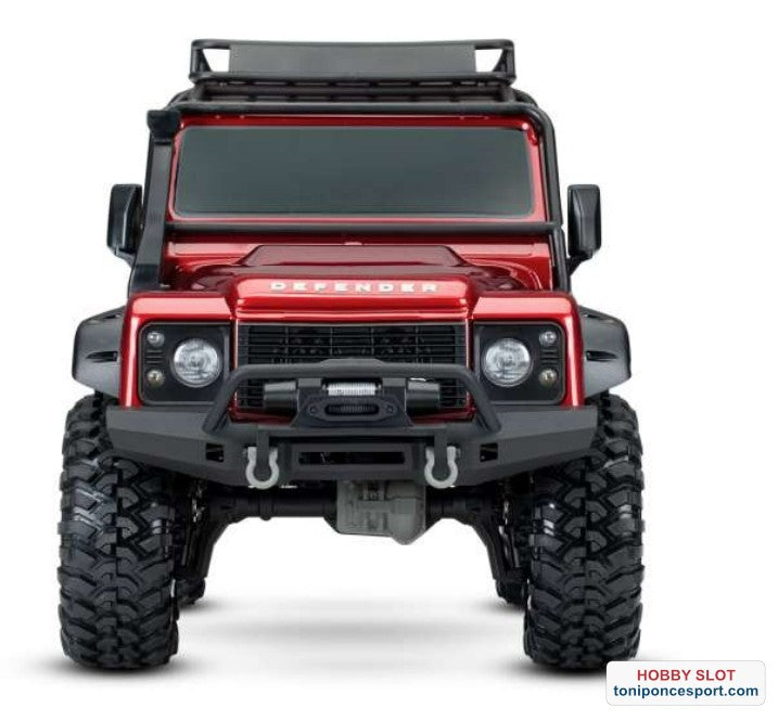 Crawler Land Rover Defender TRX-4 Red.