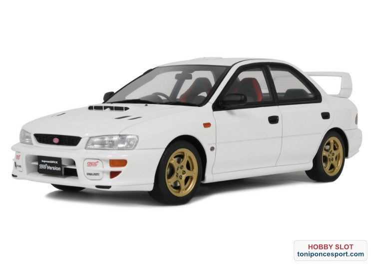 SUBARU IMPREZA WRX TYPE RA STI PURE WHITE 2000