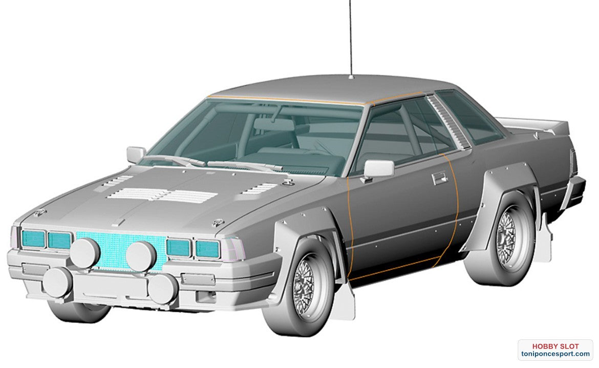 Nissan 240RS BS110 Rally Montecarlo 1983