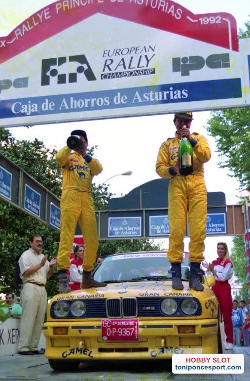 BMW E30 M3 Gr.A #1 Rally Príncipe de Asturias 1992 Ponce / Deniz.