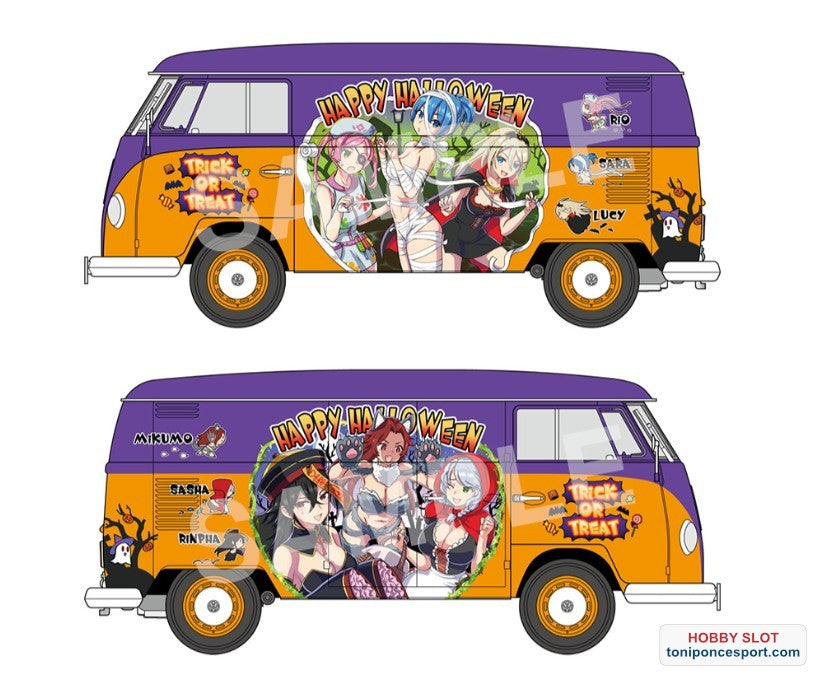Volkswagen Type 2 delviery van Halloween