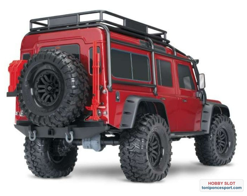 Crawler Land Rover Defender TRX-4 Red.