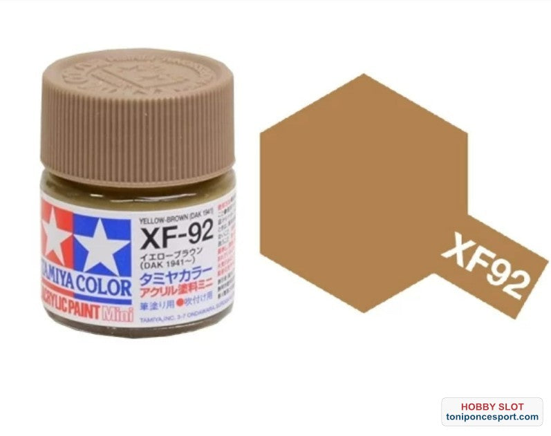 Pintura Acrlico XF-92 Amarillo-Marrón DAK 1941