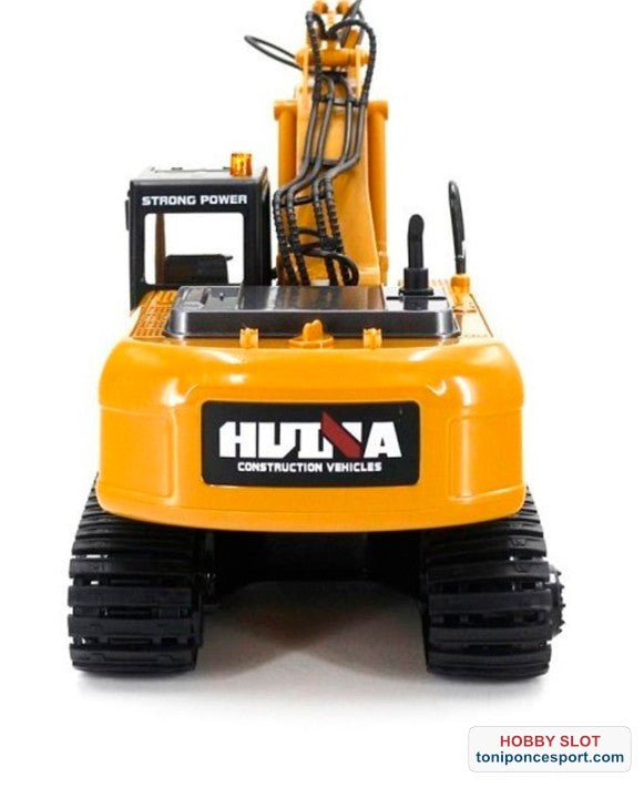 EXCAVADORA 1/14 PALA METALICA 2,4GHZ (NUEVA HU1550)