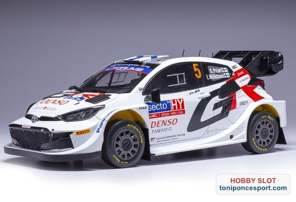 Toyota GR Yaris Rally 1 Hybrid #5 S. Pajari / E. Malkonen Rally Finland 2024