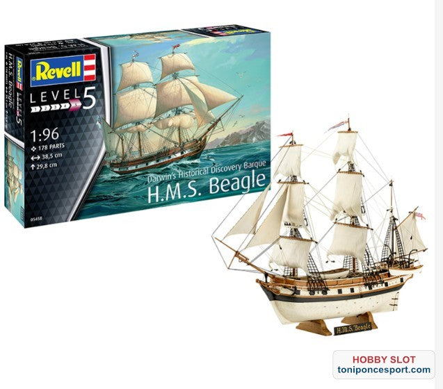 Barco Maqueta H.M.S. Beagle 1:96