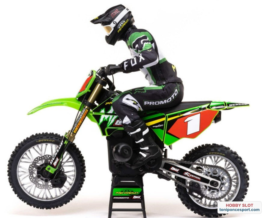 Moto Promoto-MX Pro Circuit 2S RTR Brushless Motorcycle Green