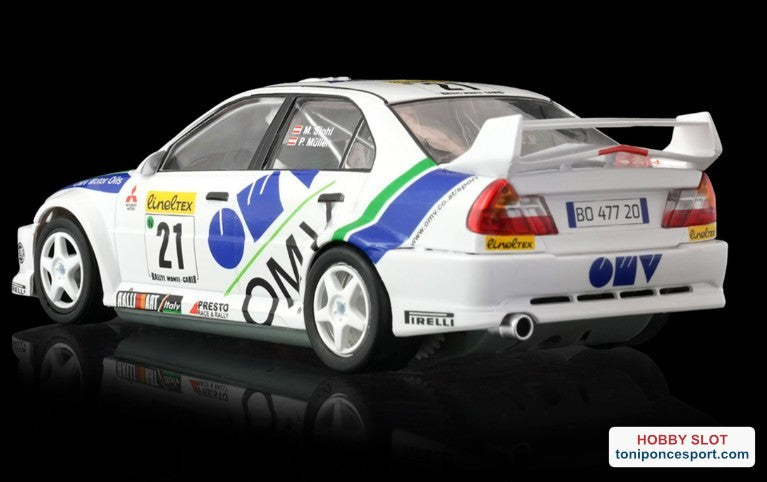 Mitsubishi Evo VI Rally Montecarlo 1999 #21. R-Version AW