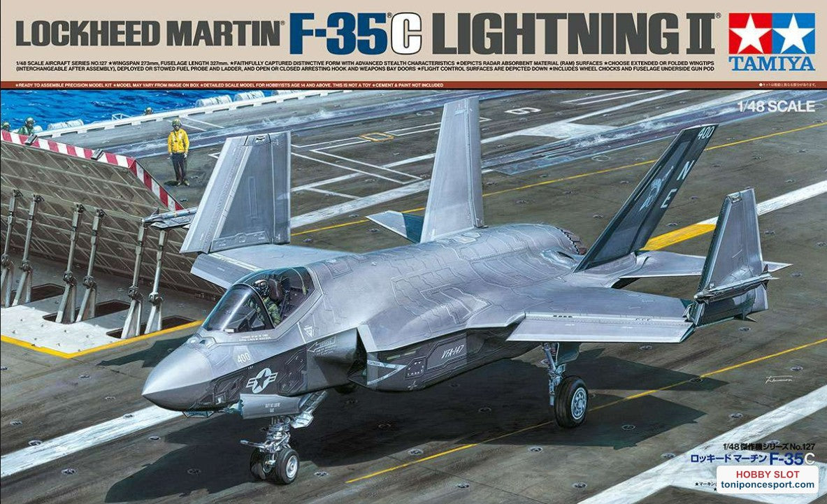 Avión F-35C Lightning II 1/48
