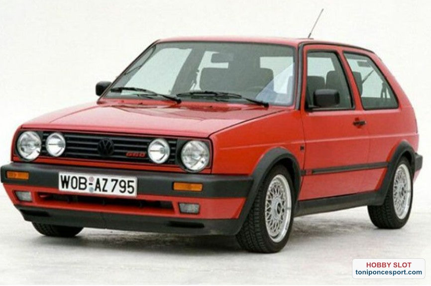 Volkswagen Golf 2 GTI G60 Mars Red 1989