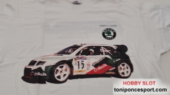Camiseta Skoda Motorsport Fabia WRC - Talla M