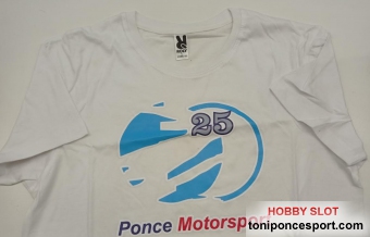 Camiseta 25 Aniversario Ponce Motorsport - Talla L