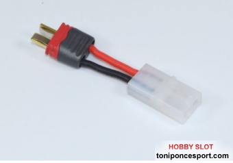 Adaptor Tamiya plug (female) - T-plug (male), 4cm
