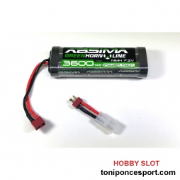Bater�a NiMH Stick Pack 7.2V 3600 (T-Plug + Adaptador Tamiya)