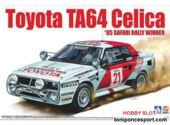 Toyota Celica TA64 Gr.B Safari Rally 1985 Winner Kit 1/24