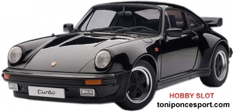 Porsche 911 3.3 Turbo 86, Negro