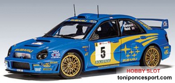 Subaru Impreza WRC 2001 Rally Portugal 2001 R. Barns - Reid 