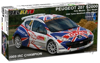 Peugeot 207 S2000 IRC Winner Ypres 2009 Kit 1/24