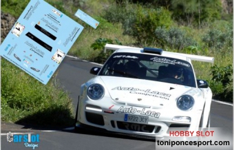 Calca Porsche 911 GT3 Rallye La Palma 2015 "Miguel Fuster - Nacho Avi�o"