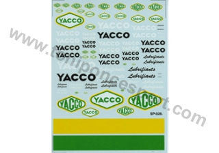 Calca DMC Sponsors Yacco 18x15cm.