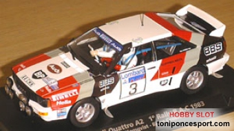 Audi Quattro A2 1º Rally Rac 1983 Blomqvist-Cederberg