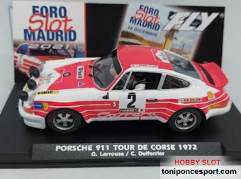 Porsche 911 Rallye Tour De Corse 1972 G. Larrouse / C. Delferrier