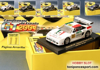 Venturi 600 LM Campeonato de Espaa GT 2001 "Andres Martin- Juan Signes"