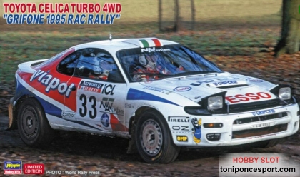 Toyota celica turbo 4WD Grifone 1995 RAC rally #33
