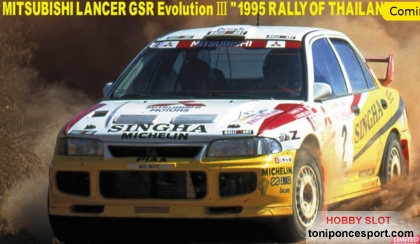 Mitsubishi Lancer GSR Evolution III Rally thailandia 1995