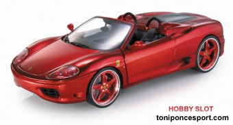 Ferrari 360 Spider Rojo metalizado - Hotwheels
