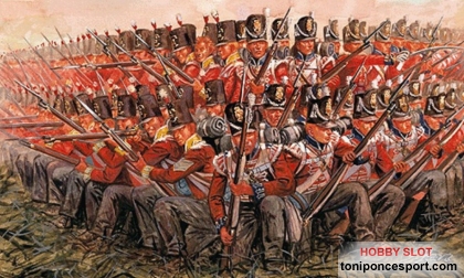 Figuras Guerra Napoleoniche Fanteria Britannica 1/72