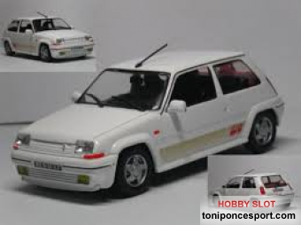 Renault 5 GT Turbo White 