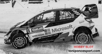 Toyota Yaris WRC, No.8, Rallye Sweden, O.Tnak/M.Jarveoja, 2019
