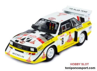 Audi Sport quattro S1, No.6, HB, Rallye WM, Rally Monte Carlo , 1986 H.Mikkola/A.Hertz
