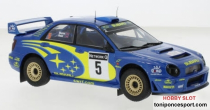 Subaru Impreza S7, No.5, WRC, Rally of Great Britain, R.Burns/R.Reid, 2001