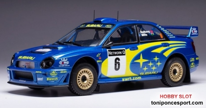 Subaru Impreza S7, No.6, WRC, Rally of Great Britain, P.Solberg/P.Mills, 2001