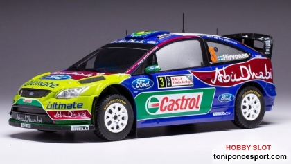 Ford Focus RS, No.3, WRC, Rallye Sardinien, M.Hirvonen/J.Lehtinen, 2009