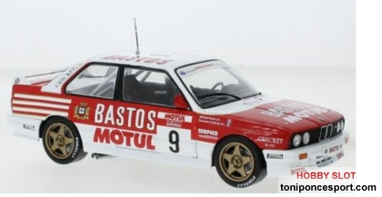 BMW M3 (E30), No.9, Bastos, Rallye WM, Rallye Tour de Corse, 1988 F.Chatriot/M.Perin