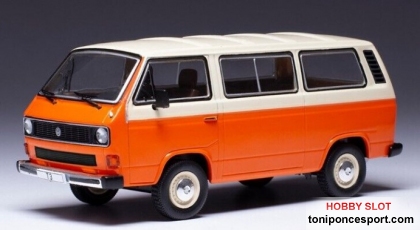 Volkswagen T3 Caravelle, orange/beige, 1981
