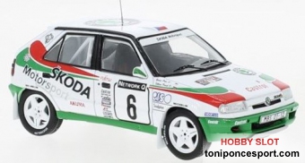 Skoda Felicia Kit Car, No.6, Rallye WM, RAC Rally, P.Sibera/P.Gross, 1996